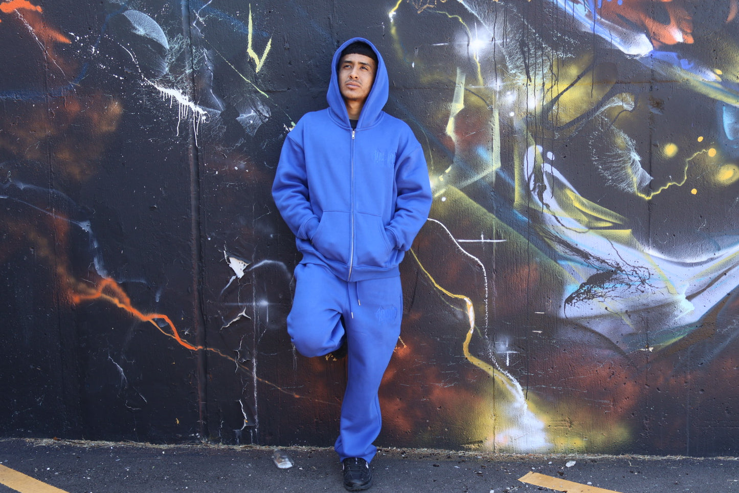 ALPHAWRLD ZIP UP HOODIE